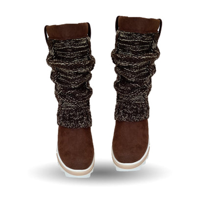 Bota Casual con cierre interno Itzel 410 Café para mujer