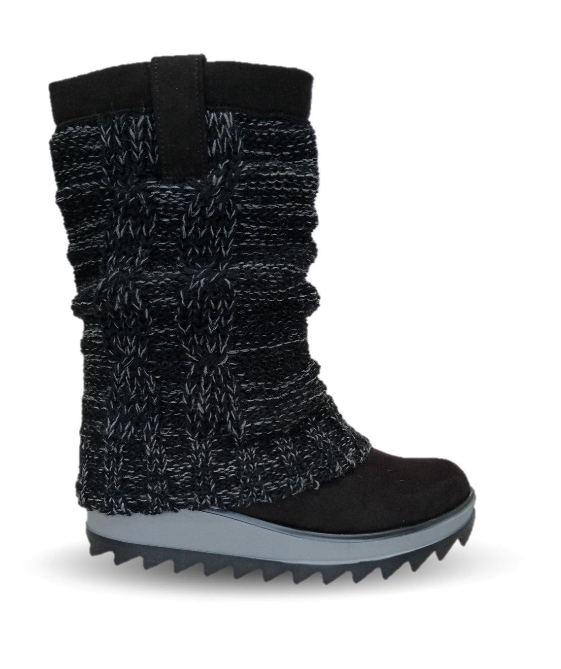 Bota Casual con cierre interno Itzel 410 Negro para mujer