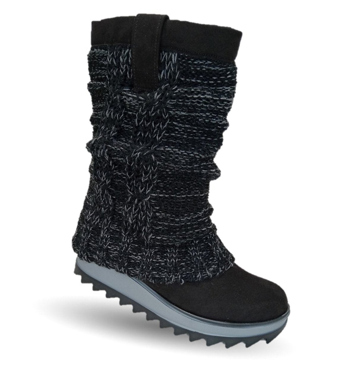 Bota Casual con cierre interno Itzel 410 Negro para mujer