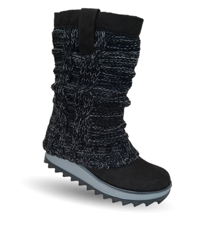 Bota Casual con cierre interno Itzel 410 Negro para mujer