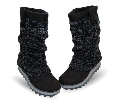 Bota Casual con cierre interno Itzel 410 Negro para mujer