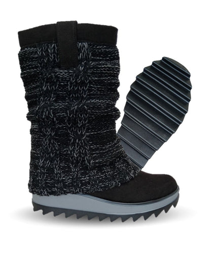 Bota Casual con cierre interno Itzel 410 Negro para mujer