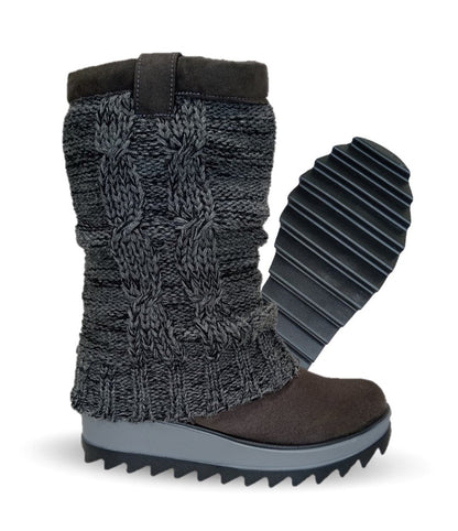 Bota Casual con cierre interno Itzel 410 Oxford para mujer