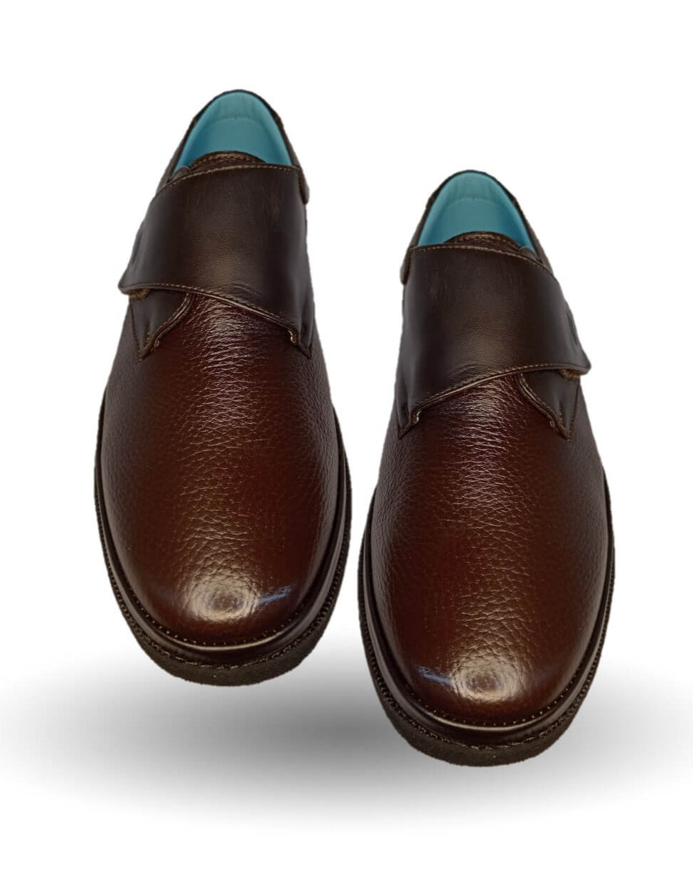 Zapato de Confort de piel de venado Jarking 1813 Café para caballero