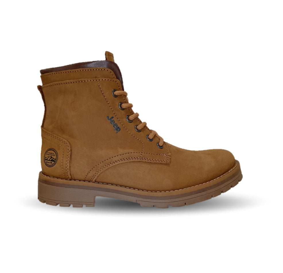 Botas Casuales de piel Jeep 10153 Nobuck Bronce para hombre
