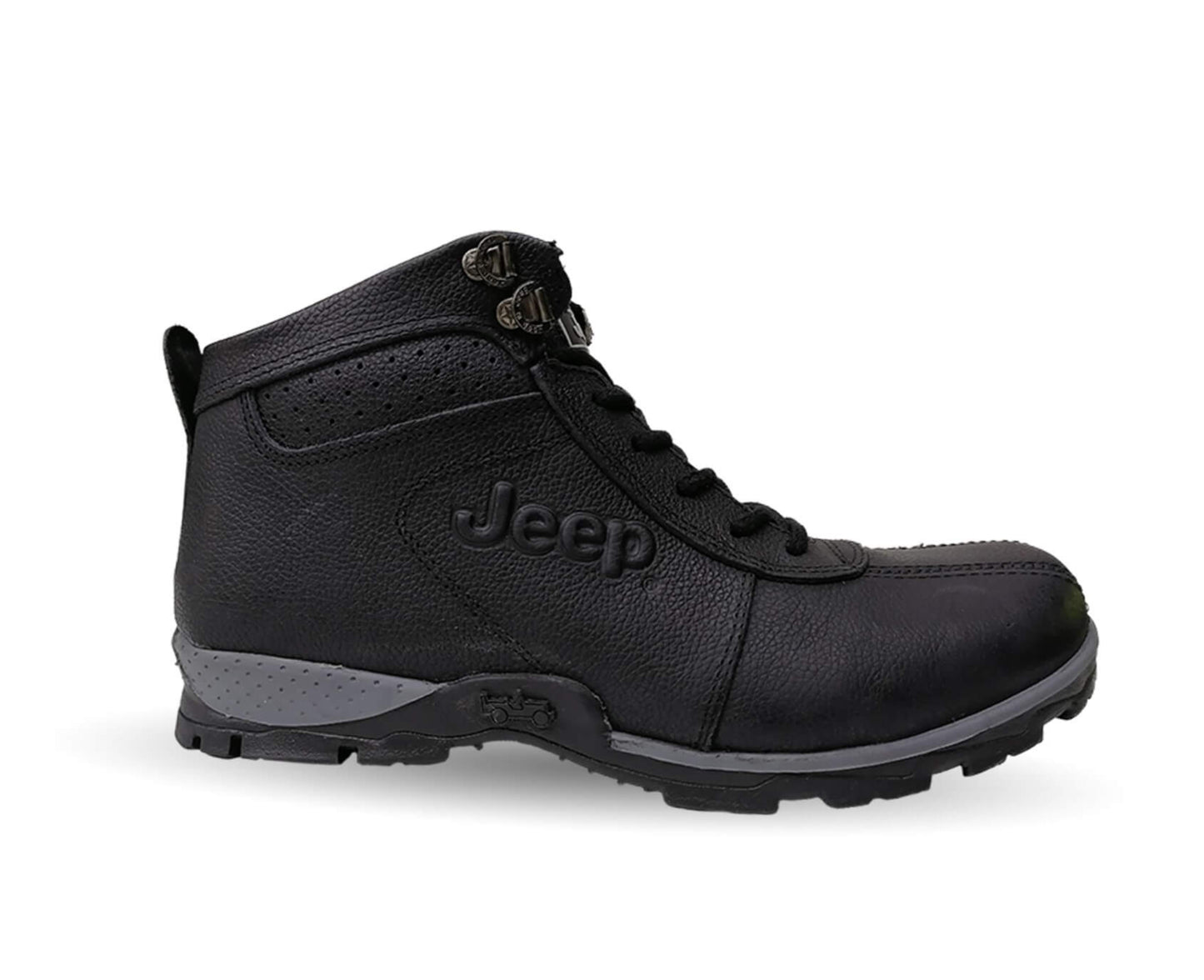Botas Casuales de piel Jeep 10427 Negro para hombre