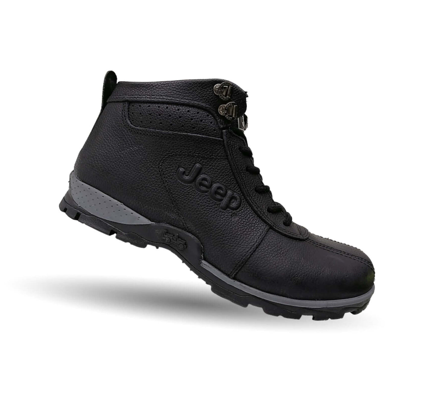 Botas Casuales de piel Jeep 10427 Negro para hombre