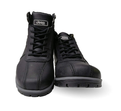 Botas Casuales de piel Jeep 10427 Negro para hombre