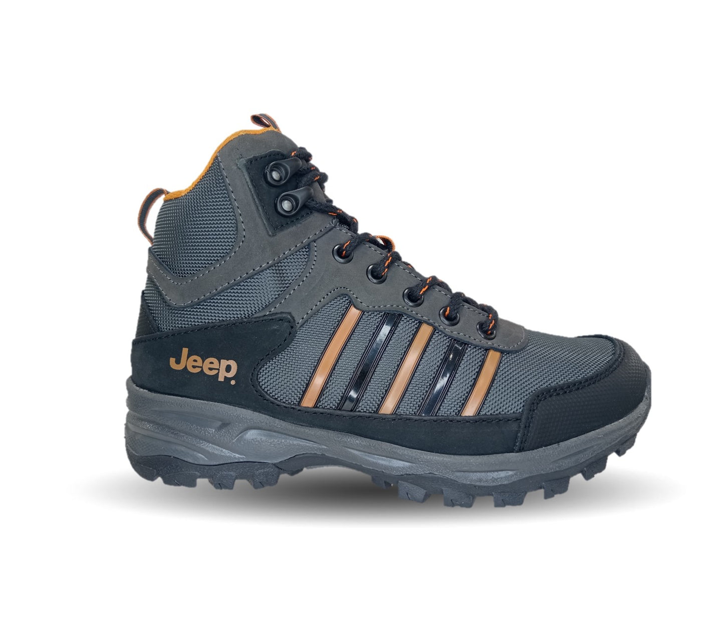 Botas Casuales Outroad Jeep 20002 Gris/Naranja para hombre
