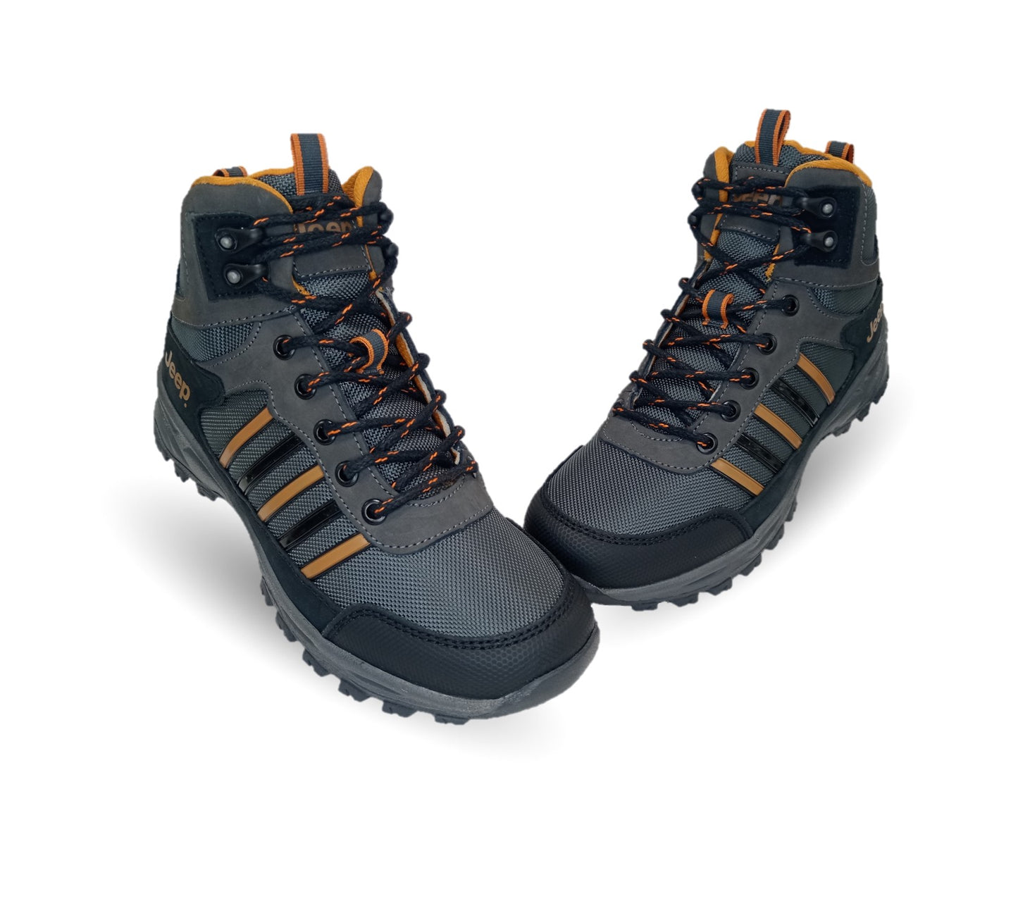 Botas Casuales Outroad Jeep 20002 Gris/Naranja para hombre