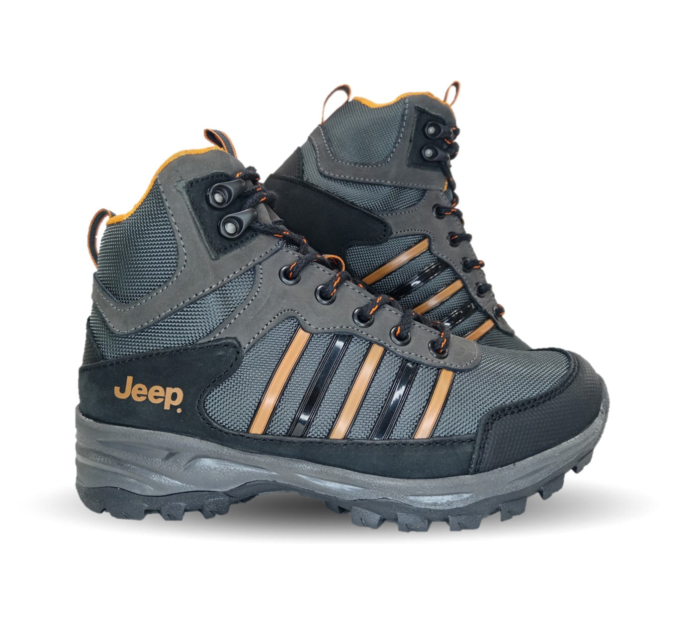 Botas Casuales Outroad Jeep 20002 Gris/Naranja para hombre