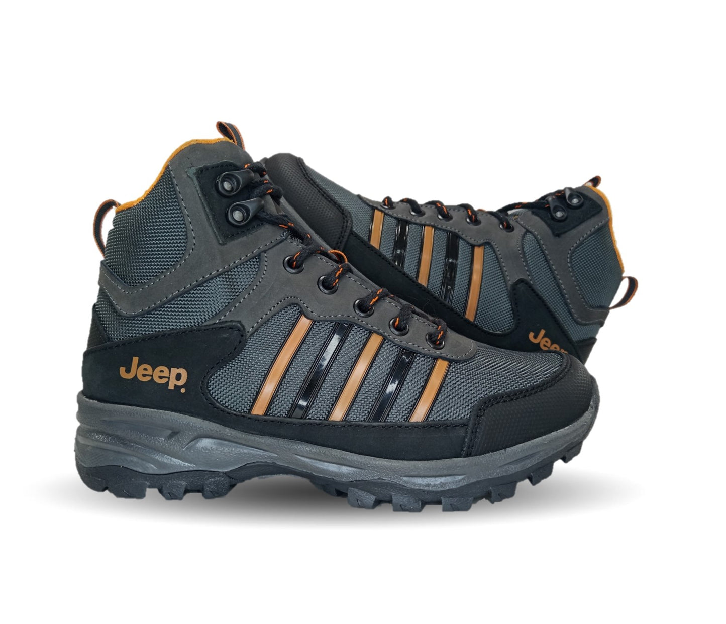 Botas Casuales Outroad Jeep 20002 Gris/Naranja para hombre