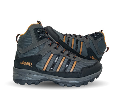 Botas Casuales Outroad Jeep 20002 Gris/Naranja para hombre