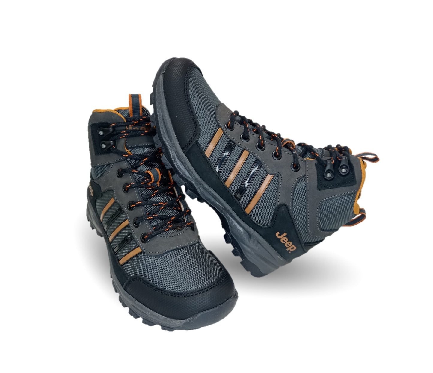 Botas Casuales Outroad Jeep 20002 Gris/Naranja para hombre