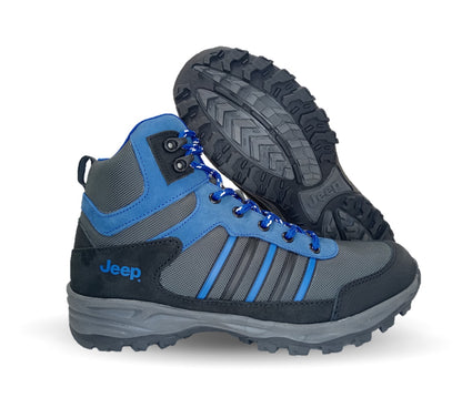 Botas Casuales Outroad Jeep 20002 Azul Rey para hombre