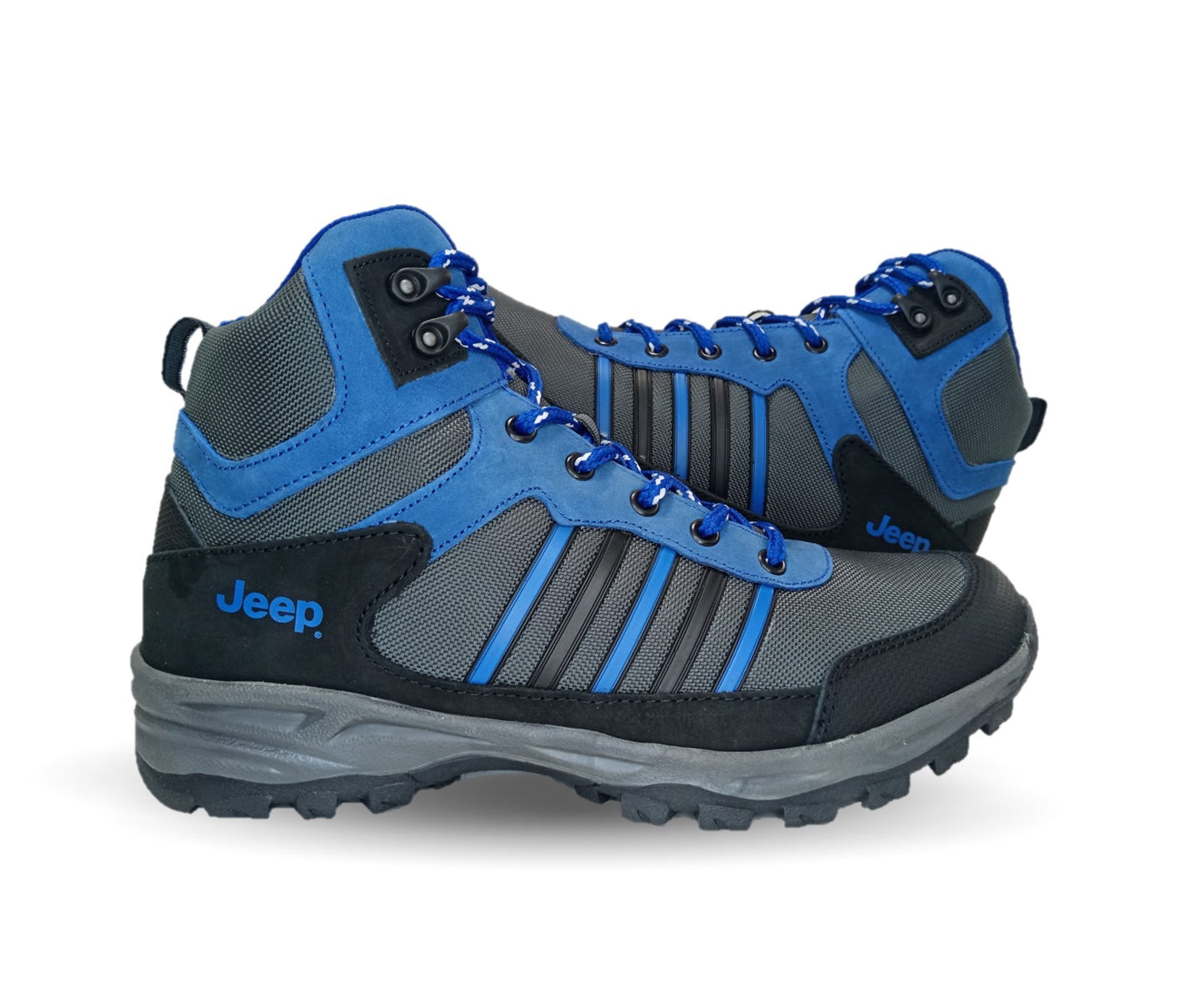 Botas Casuales Outroad Jeep 20002 Azul Rey para hombre