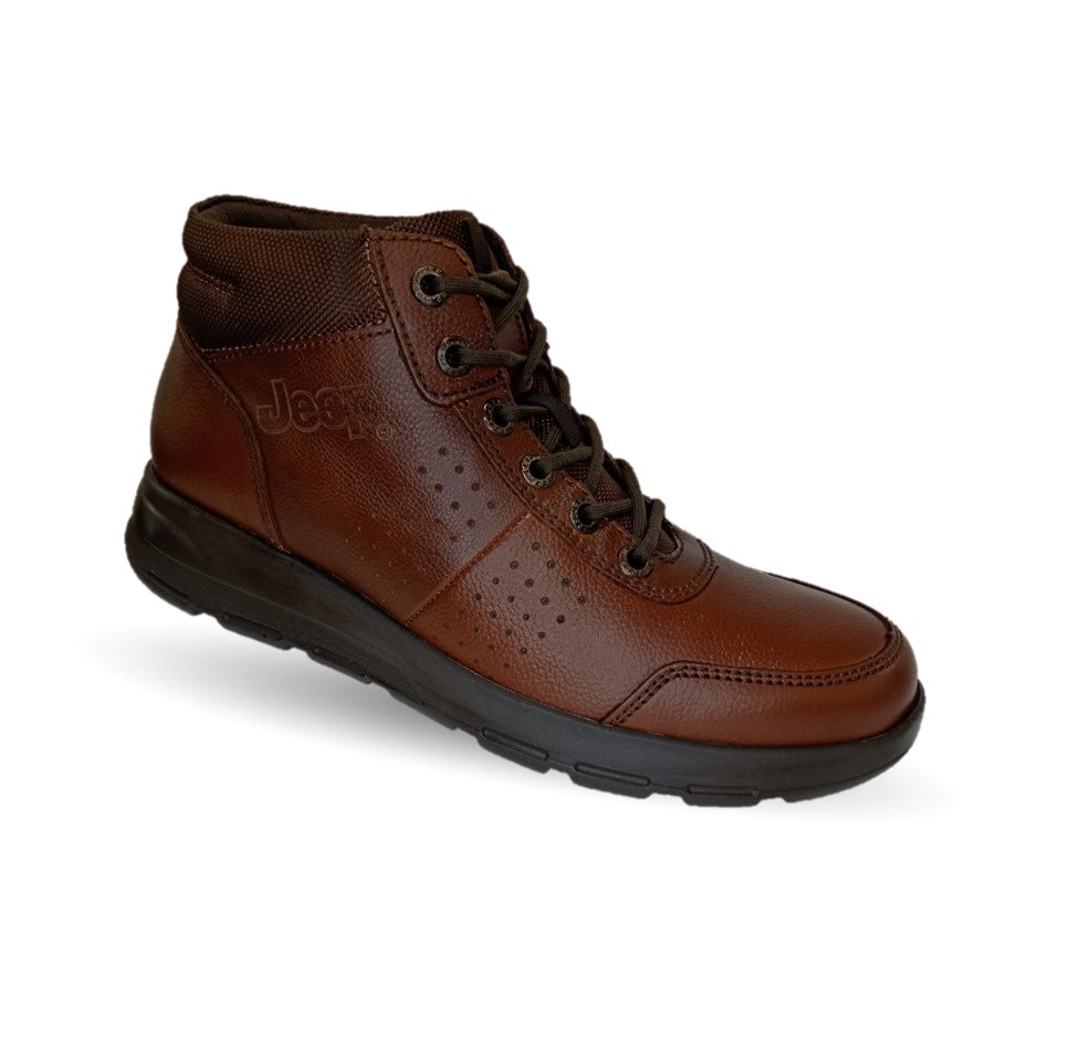 Botas Casuales de piel Jeep 2300  Flotter Café para hombre