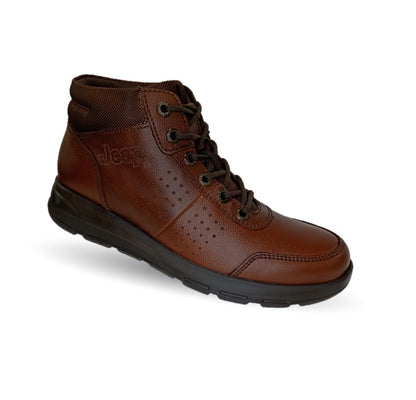 Botas Casuales de piel Jeep 2300  Flotter Café para hombre
