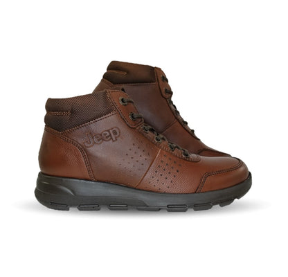 Botas Casuales de piel Jeep 2300  Flotter Café para hombre