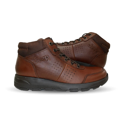 Botas Casuales de piel Jeep 2300  Flotter Café para hombre