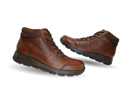 Botas Casuales de piel Jeep 2300  Flotter Café para hombre
