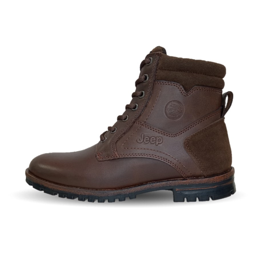 Botas Casuales de piel Jeep 44398 Café Encino para hombre