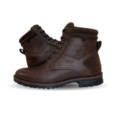 Botas Casuales de piel Jeep 44398 Café Encino para hombre