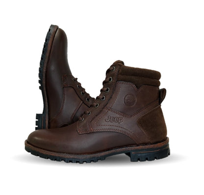Botas Casuales de piel Jeep 44398 Café Encino para hombre