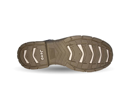 Botas Industriales y Casuales de piel con casco dieléctrico Jeep 5124 Gris para hombre