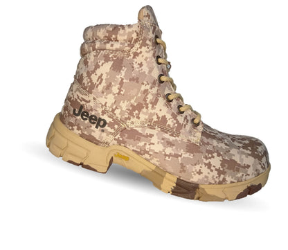 Botas Industriales y Casuales con casco Jeep 5130 Beige para hombre