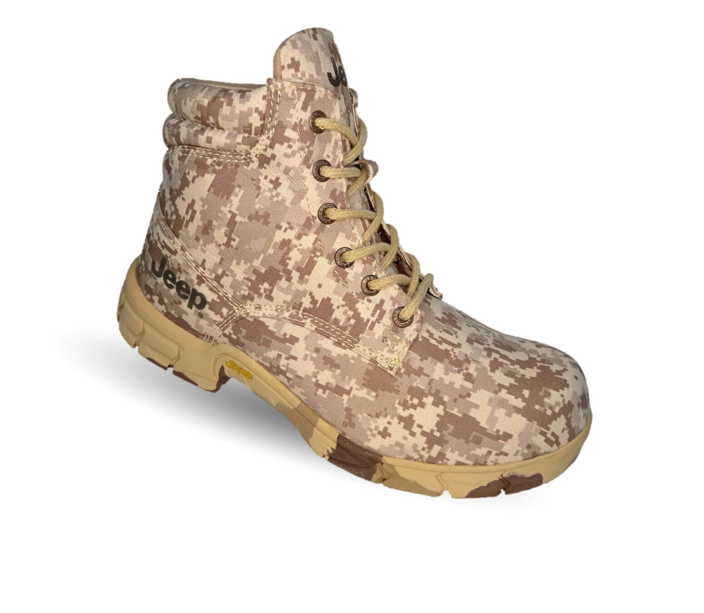 Botas Industriales y Casuales con casco Jeep 5130 Beige para hombre