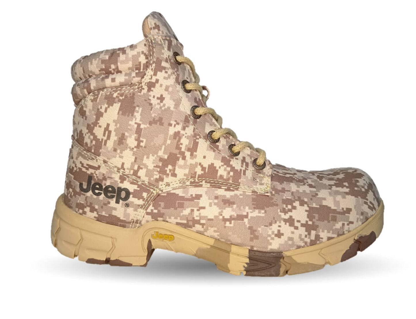 Botas Industriales y Casuales con casco Jeep 5130 Beige para hombre