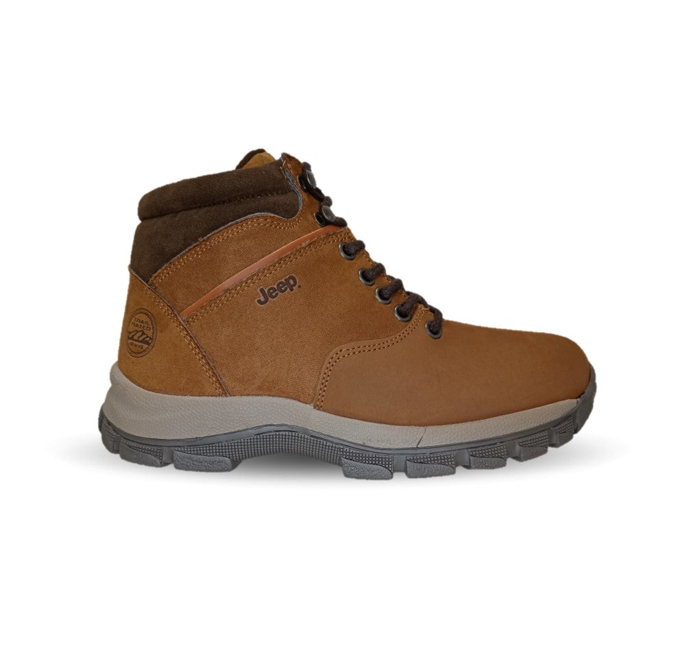 Botas Casuales de piel Jeep 550 Color Nobuck Bronce Unisex para hombre y mujer