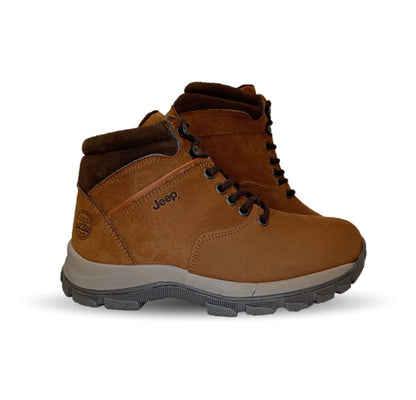 Botas Casuales de piel Jeep 550 Color Nobuck Bronce Unisex para hombre y mujer