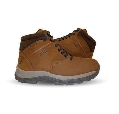 Botas Casuales de piel Jeep 550 Color Nobuck Bronce Unisex para hombre y mujer