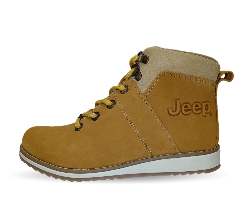 Botas Casuales de piel Jeep 9432 Nobuck Miel para mujer