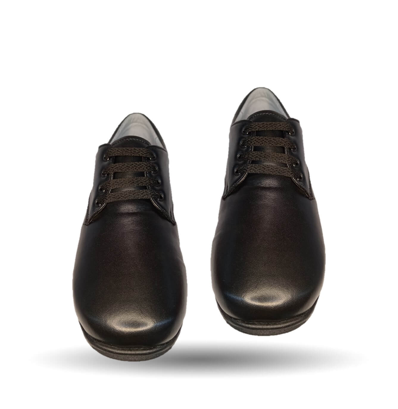 Zapato de Confort para pie diabético de piel de cabra Jet 8894 Negro para hombre