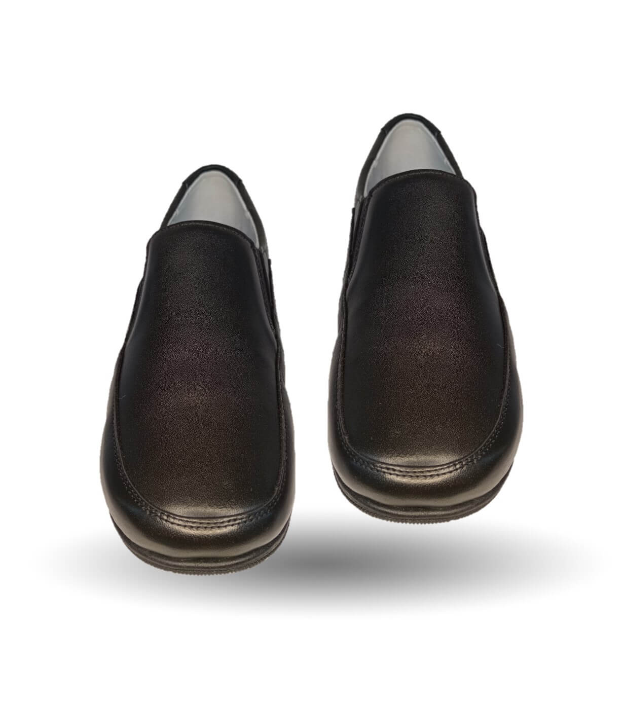 Zapato de Confort para pie diabético de piel de cabra Jet 8898 Negro para hombre