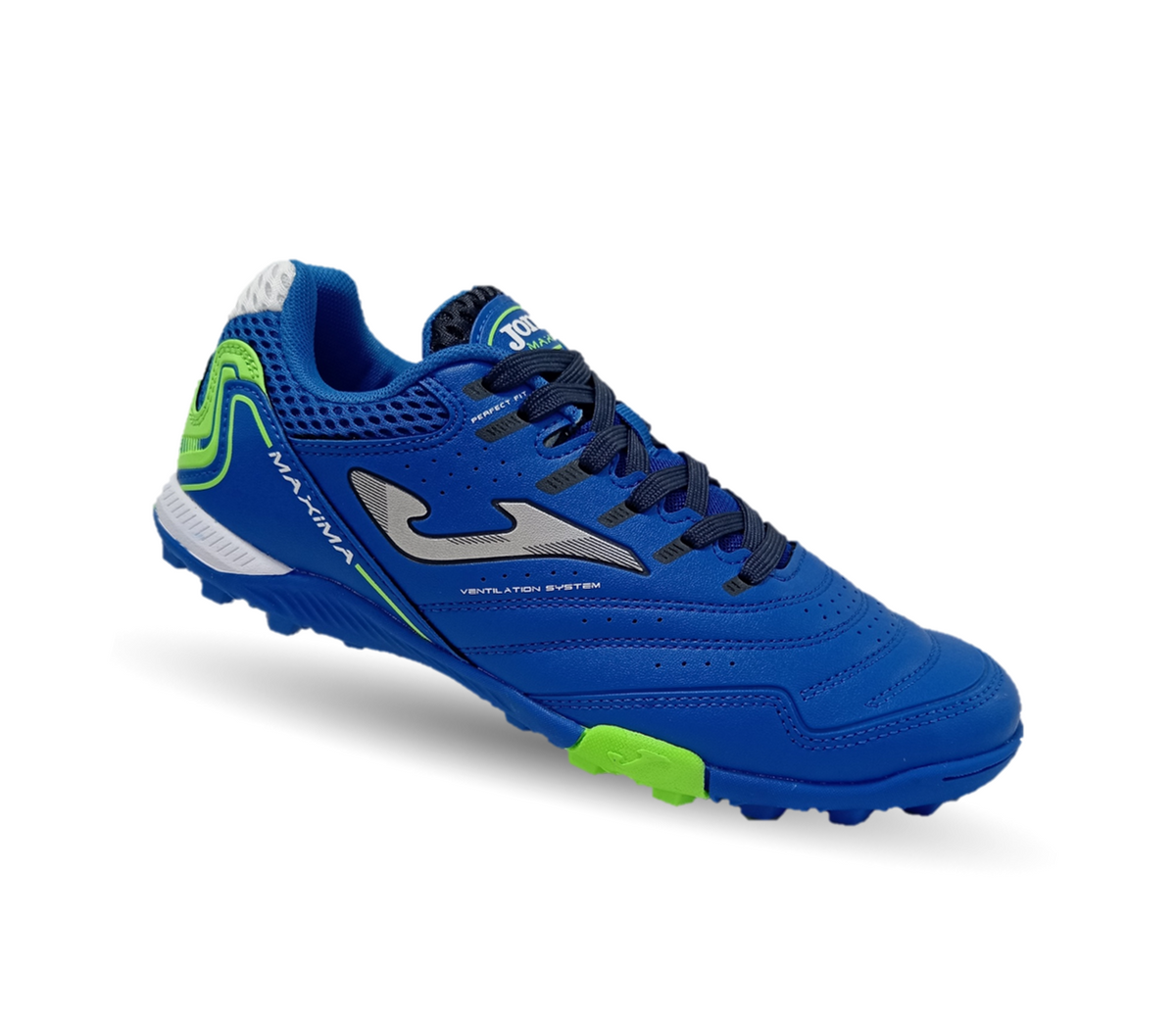 Tenis de Futbol con multitacos Joma 2304 Royal Green para hombre