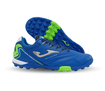 Tenis de Futbol con multitacos Joma 2304 Royal Green para hombre