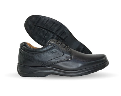 Zapato de Confort y Casual de piel Ka99 1083 Negro para hombre