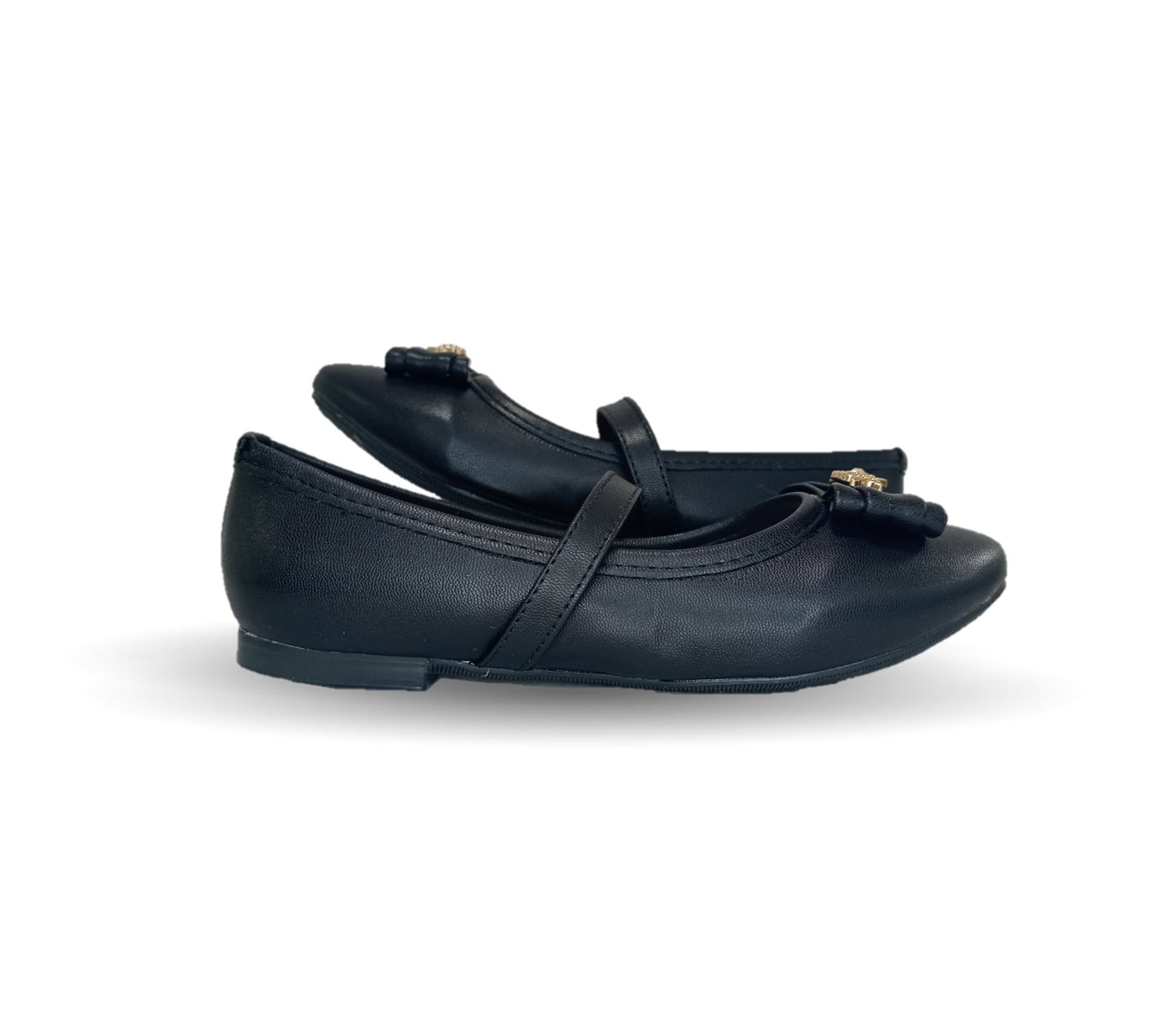 Zapato Escolar con elástico Karoline 122 Negro para niña