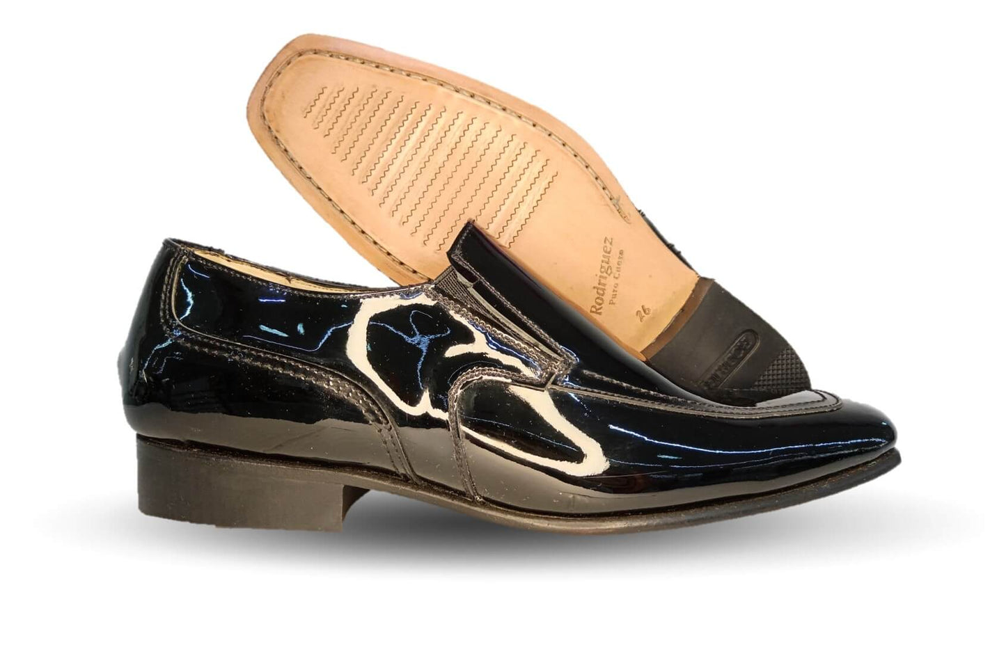 Zapatos de Vestir de piel de ternera con suela de cuero Karsson 3001 Color Negro para hombre