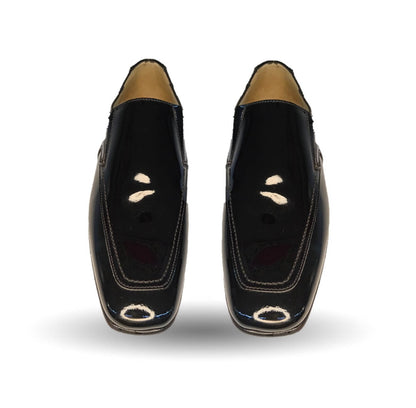 Zapatos de Vestir de piel de ternera con suela de cuero Karsson 3001 Color Negro para hombre
