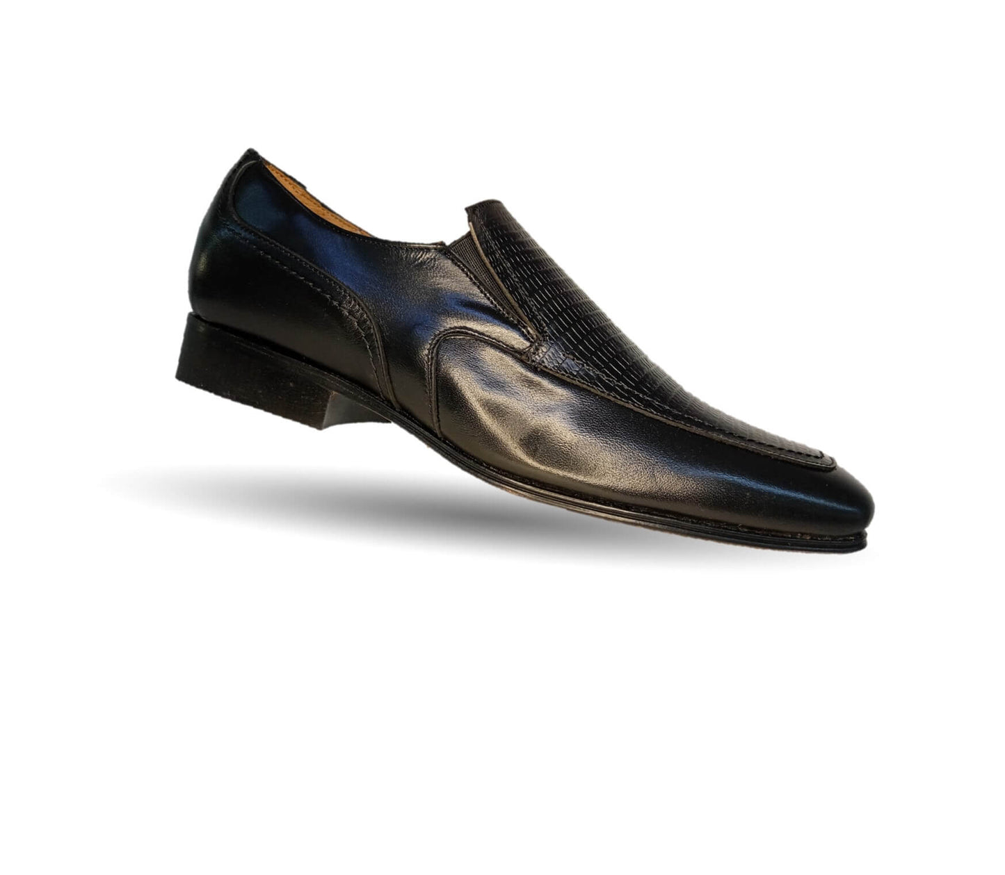 Zapatos de Vestir de piel de ternera con suela de cuero Karsson 3001 Negro para hombre
