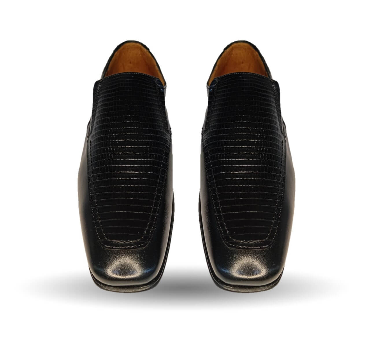 Zapatos de Vestir de piel de ternera con suela de cuero Karsson 3001 Negro para hombre