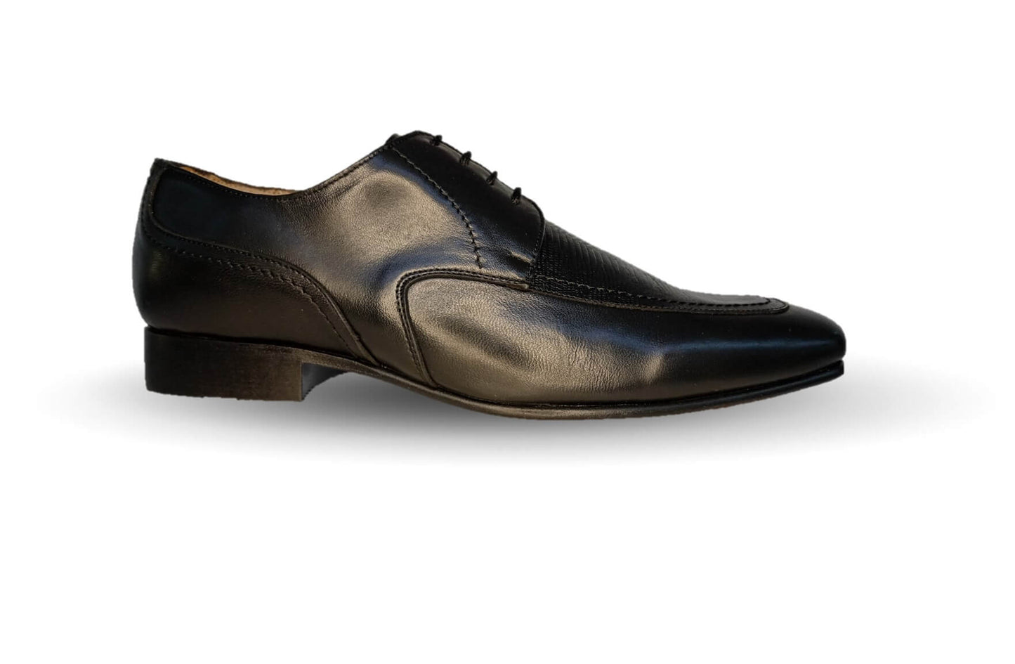 Zapatos de Vestir de piel de ternera con suela de cuero Karsson 3006 Negro para hombre