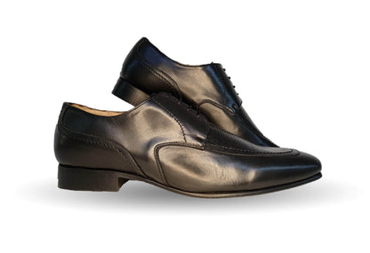 Zapatos de Vestir de piel de ternera con suela de cuero Karsson 3006 Negro para hombre