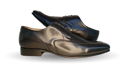 Zapatos de Vestir de piel de ternera con suela de cuero Karsson 3006 Negro para hombre