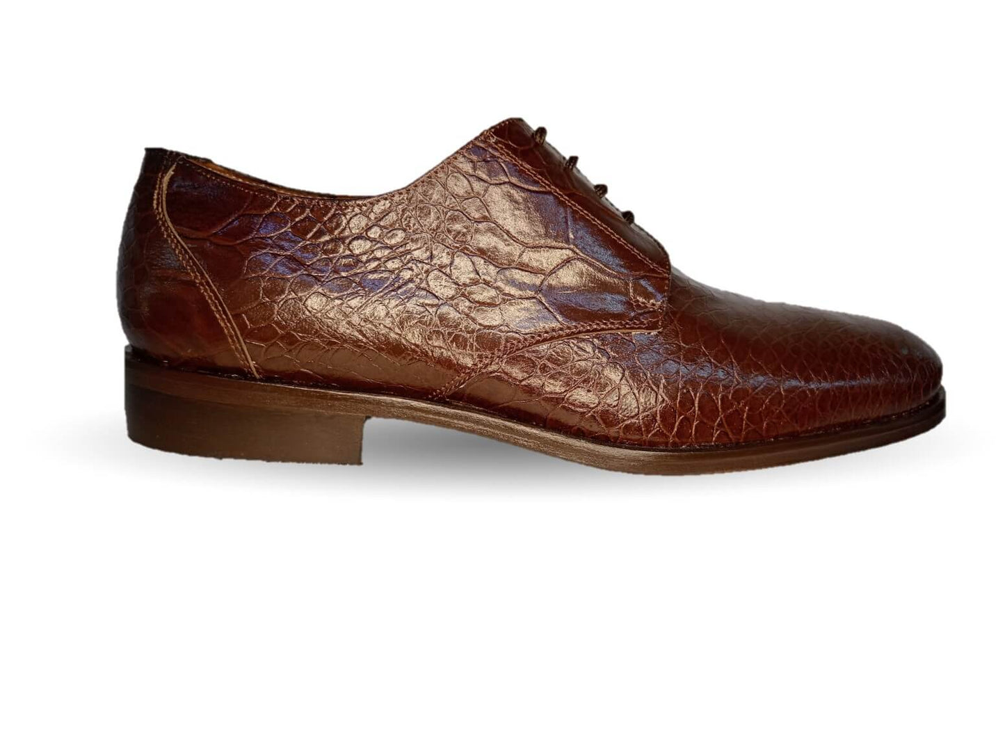 Zapatos de Vestir de piel de ternera con suela de cuero Karsson 45 Café para hombre